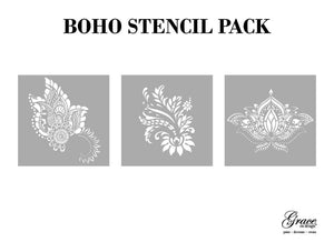 Boho Stencil Pack