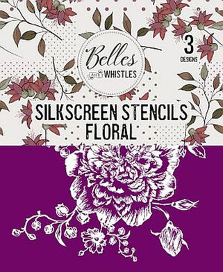 Floral Silkscreen Stencil-Belles and Whistles-Dixie Belle Paint