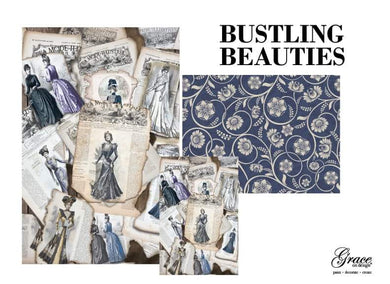 Bustling Beauties Decoupage Pack